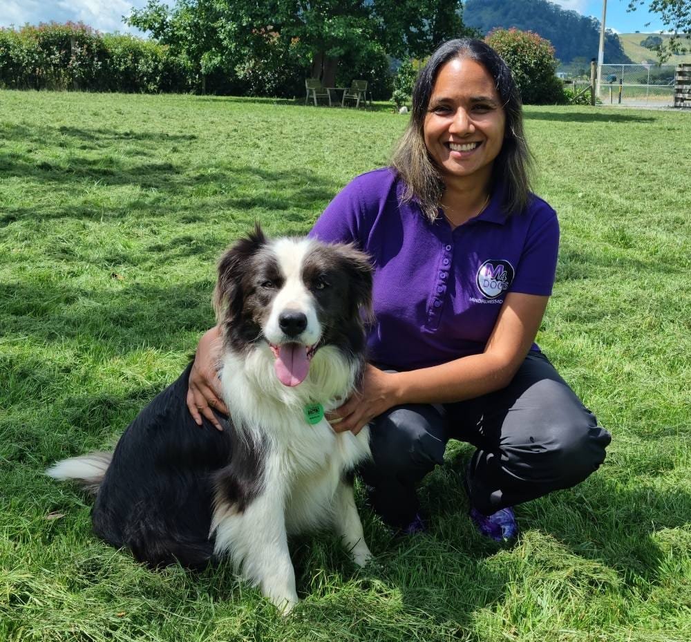 Papia-Rowe-and-Star-Professional-Dog-Trainer-at-Mindfulness4dogs-KPA-CTP